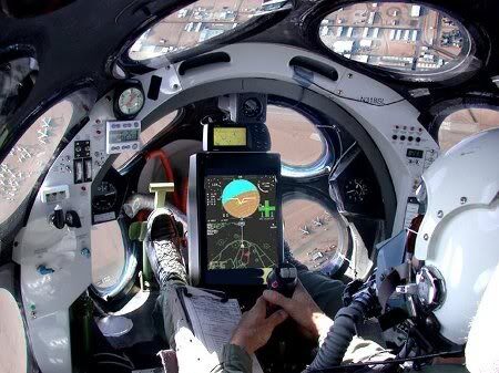 Mare Magnum | La cabina del SpaceShipOne