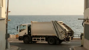 La ciudad española cuya basura hace un viaje en barco todas las semanas