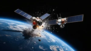 Mare Magnum | Dos satélites en órbita colisionan