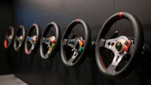 Mare Magnum | Algunos volantes de F1 a tamaño (más o menos) real
