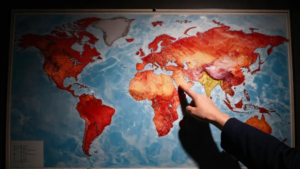 Mare Magnum | Mapa de la temperatura global durante el 2008