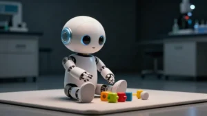 Mare Magnum | CB2, el niño-robot, está desarrollando habilidades sociales