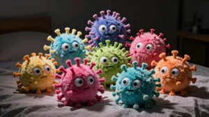 Mare Magnum | Giant Microbes: peluches con forma de virus y bacterias