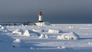 Mare Magnum | Crudo invierno en el Lago Michigan