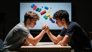 Mare Magnum | Tresling = Tetris + Arm Wrestling