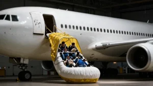 Mare Magnum | Simulacro de evacuación de emergencia en un Airbus A380