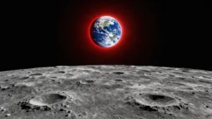 Mare Magnum | Eclipse terrestre visto desde la Luna