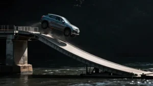 Mare Magnum | High Speed Car Ramp: un puente que, literalmente, hace volar los coches