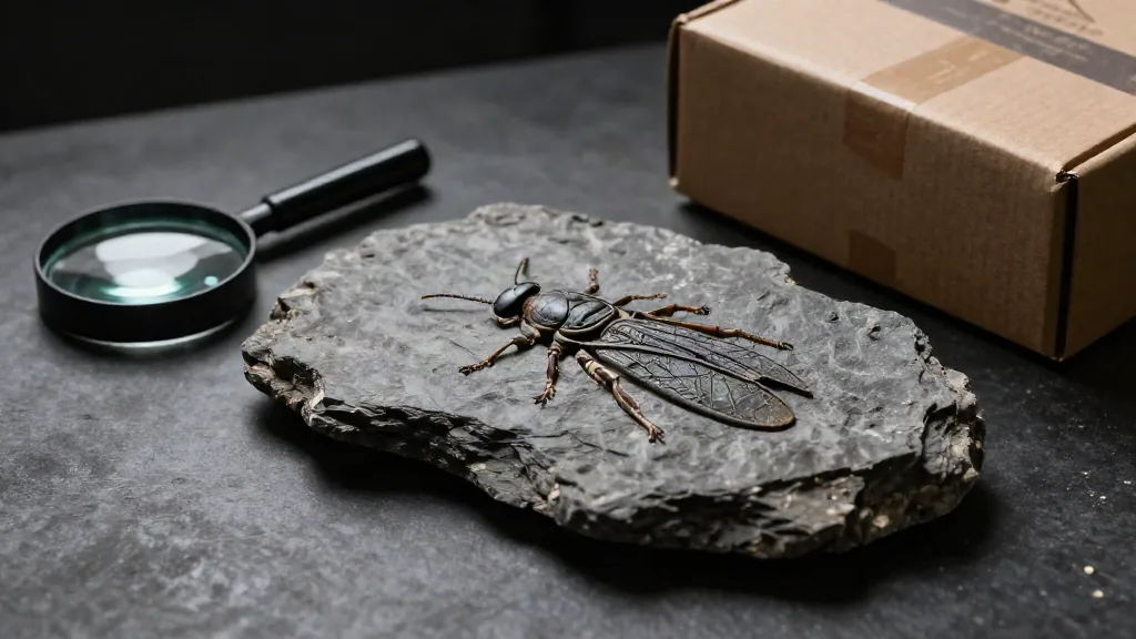 Mare Magnum | Compra fósil de un especimen de insecto desconocido en eBay