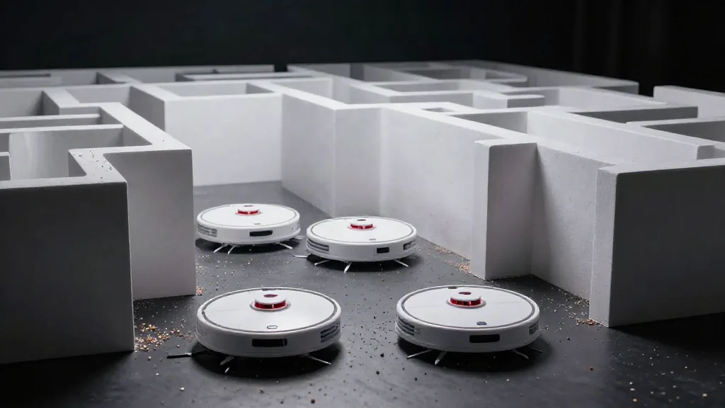 Mare Magnum | Un comecocos con aspiradores Roomba