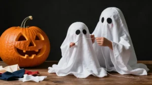 Mare Magnum | Dando los últimos retoques al disfraz de Halloween