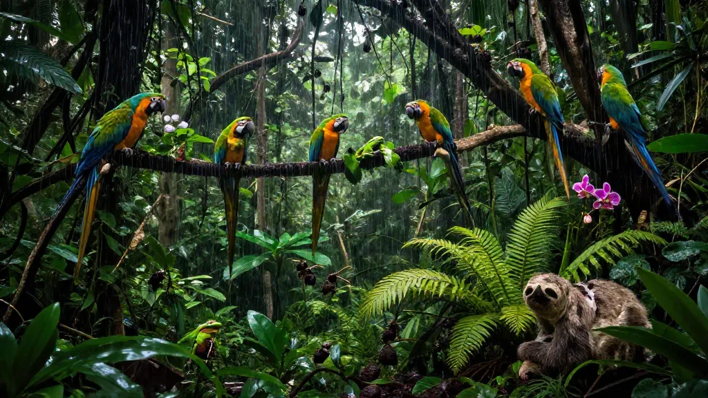Mare Magnum | Diversidad de especies en la selva tropical