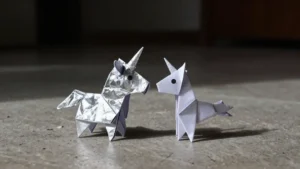 Cómo doblar el unicornio de Blade Runner