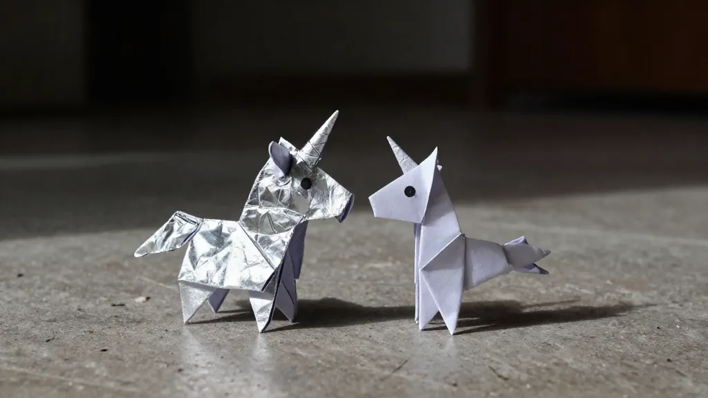 Cómo doblar el unicornio de Blade Runner