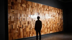 El espejo de madera de Danny Rozen
