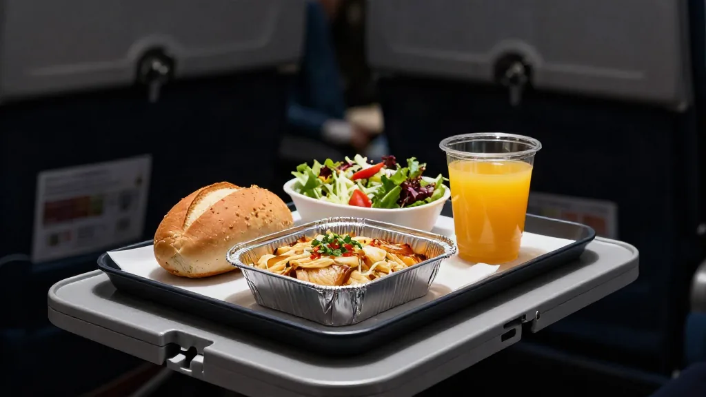 Lo que dan de comer las aerolíneas