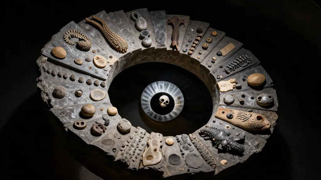La historia geológica de la Tierra en una espiral
