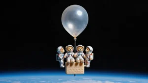 Cambridge pone en órbita cuatro osos de peluche astronautas