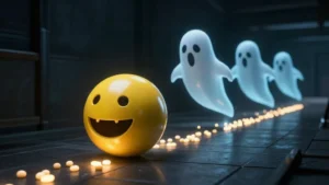 Una tira cómica sobre Pacman