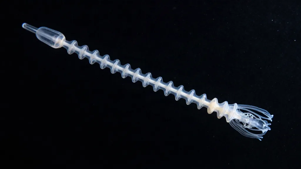 Sifonóforos, colonias de cnidarios con funciones repartidas