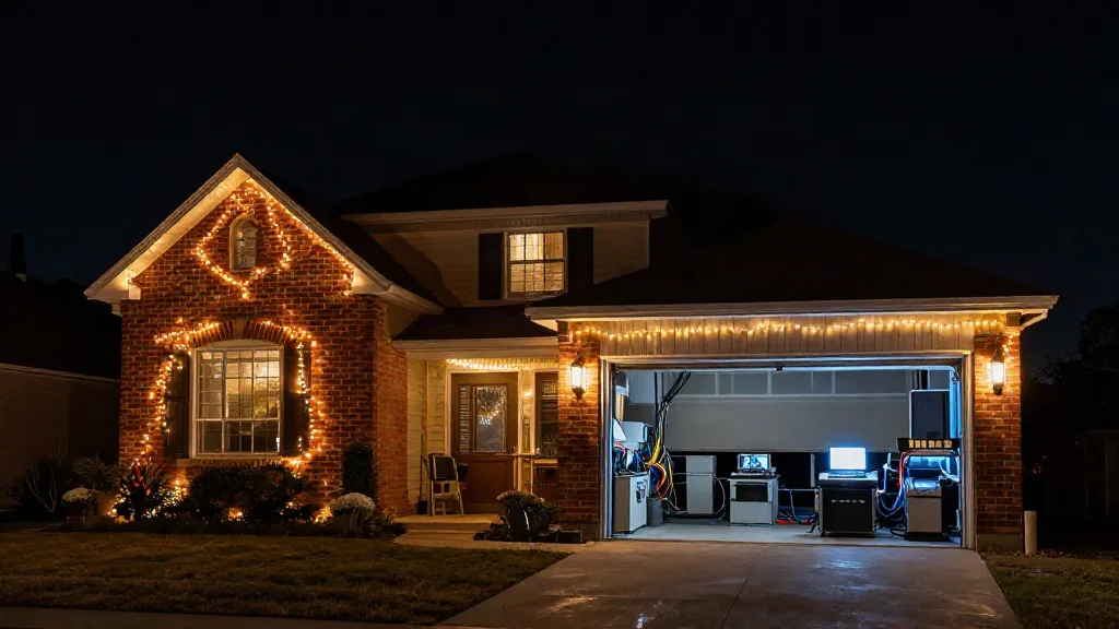 Luces de Navidad controladas por ordenador