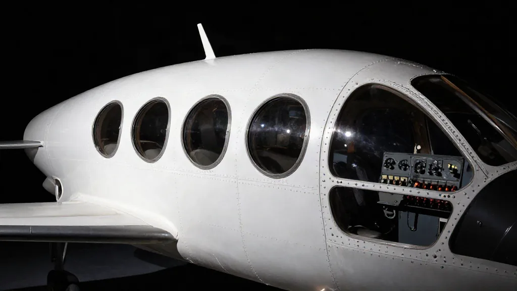 La cabina del SpaceShipOne
