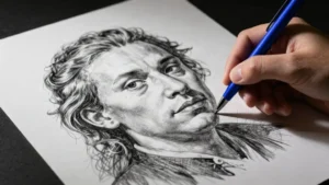Juan Francisco Casas: cuadros hiperrealistas con un bolígrafo