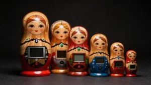 Muñeca rusa geek