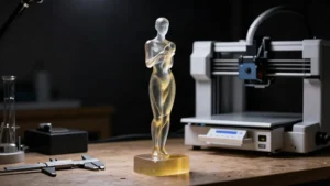 Esculturas hechas con técnicas de modelado 3D