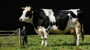 Chilli, la vaca inglesa que pesa una tonelada