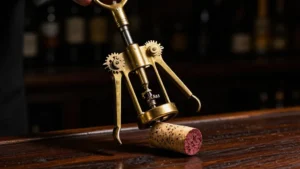 Un sacacorchos steampunk de lujo