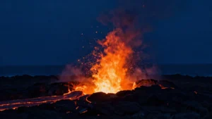 Primer vídeo de una erupción volcánica submarina