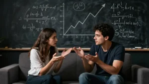 Un modelo matemático para determinar el éxito de una relación