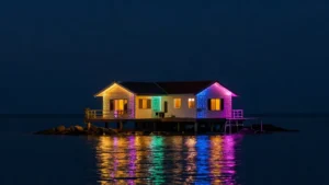 Mare Magnum | La isla de LEDs de Dean Kamen, inventor del Segway